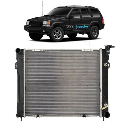 Radiador Jeep Grand Cherokee 5.2 e 5.9 V8 - 1993 até 1998