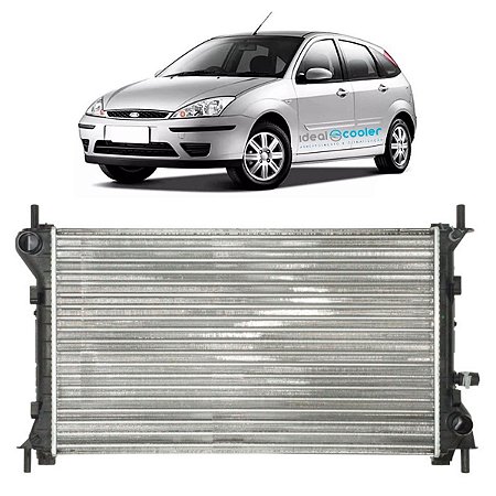 Radiador Ford Focus 2001 até 2008 - Aut/Mec