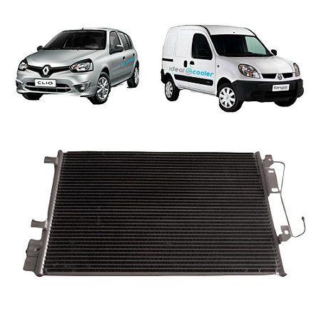 Condensador Clio 2000 até 2011 / Kangoo 2000 até 2007