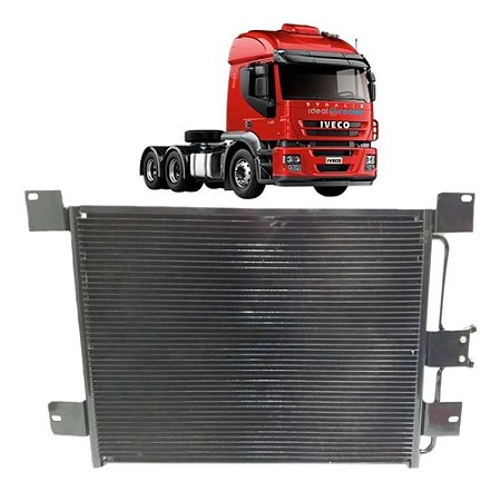 Condensador Ar Cond Caminhão Iveco Stralis 2005 a 2012