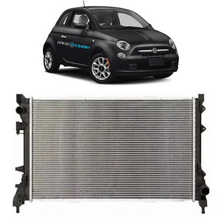 Radiador Fiat 500 - 2012/2013/2014/2015 Motor 1.4 - 08/16v