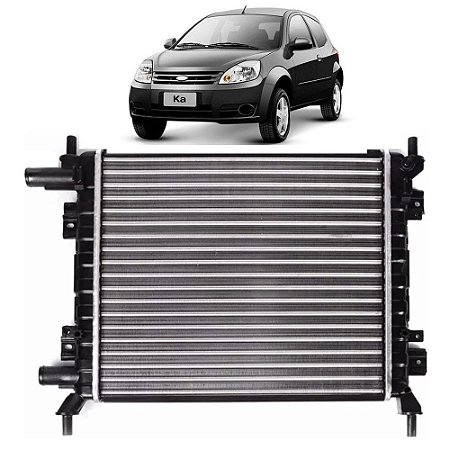 Radiador Ford Ka 2000 até 2008 Rocam 1.0 1.6 - Behr