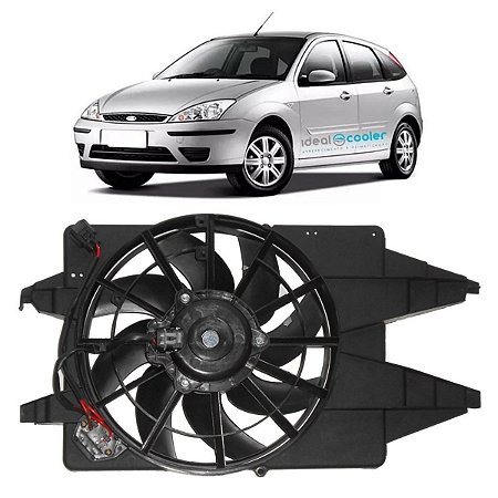 Ventoinha Completa Ford Focus 1.6 / 2.0 16V 2001 a 2008