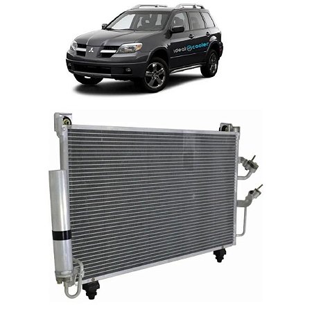 Condensador Mitsubishi Airtrek 2.4 16v 2003 em diante