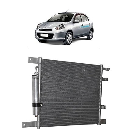 Condensador Nissan March / Versa 1.0/1.6 16v 2011 A 2015
