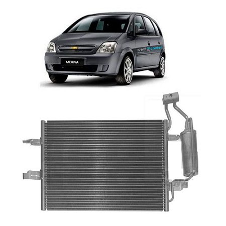 Condensador GM Meriva 1.4/1.8 - 2002 até 2012
