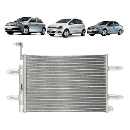 Condensador do Ar VW Polo, Fox, Voyage G5 /G6, Gol G5 / G6