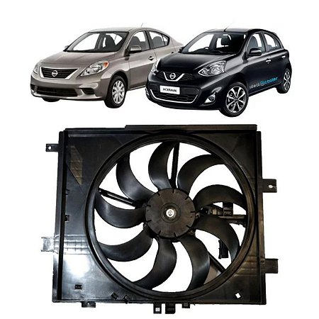 Ventoinha Nissan March Versa 2011 Até 2015