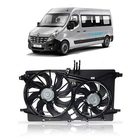 Ventoinha Completa Dupla Renault Master 2.3 - 2013 em diante