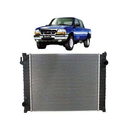 Radiador Ranger 1998 até 2006 Motor 2.5 2.8 Diesel