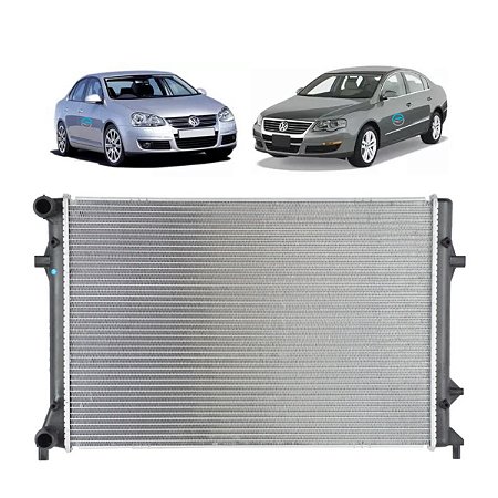 Radiador Jetta 2.5 / Passat 3.6 Ano 2006 em Diante