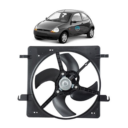 Ventoinha Ford Ka 1.3 8v 1997 1998 1999 2000 Sem Ar