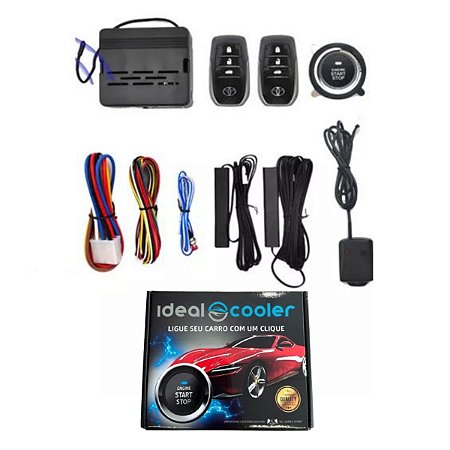 Kit Start Stop Univ. Partida Remota Chave Presença Bluetooth
