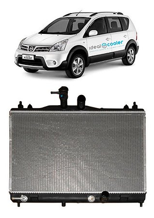 Radiador Nissan Livina 1.6/1.8 Ano 2009 Em Diante Automático