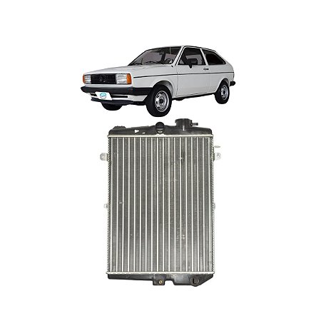 Radiador VW Passat / Voyage / Gol até 1986 Sem Ar