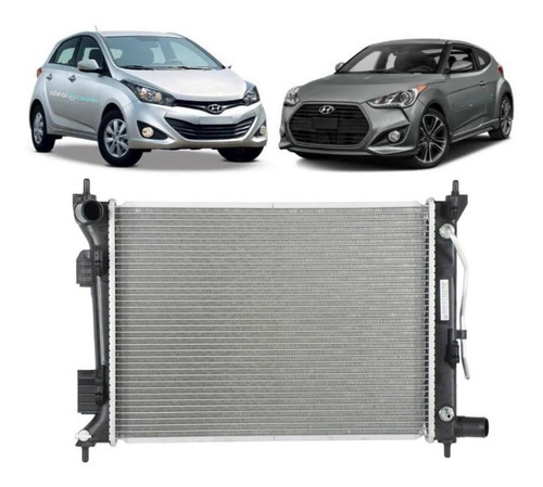 Radiador Hb20 1.6 2012 2013 2014 2015 2016 2017 Automático