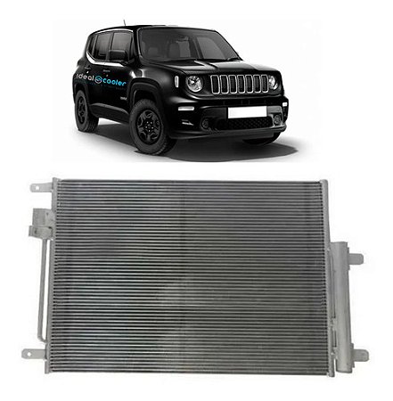 Condensador Ar Cond Jeep Renegade 2015 2016 2017 2018 Flex