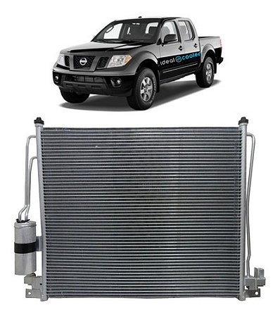 Condensador Ar Cond Nissan Frontier 2008 Em Diante