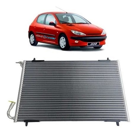 Condensador Peugeot 206 1.0 1.4 1.6 Todos Após 1999