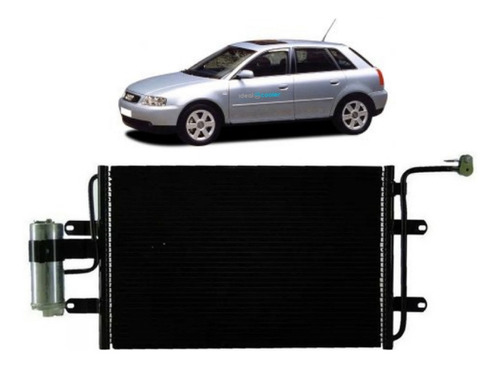 Condensador Audi A3 1.8 Com Filtro 1996 1997 1998 1999 2000
