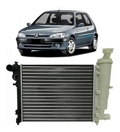 Radiador Peugeot 106 1.0 1995 Até 2001 S/ Ar Condicionado