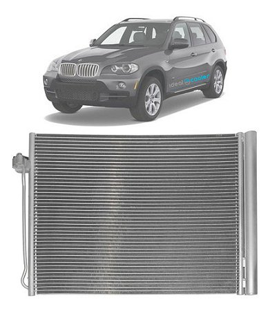 Condensador Bmw X5 E70-f15 2007 Em Diante / X6 E71-e72 2008