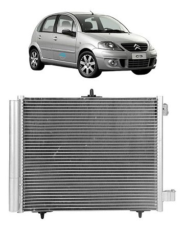 Condensador Citroen C3 1.0/1.4 Mecânico 2003 Ate 2010