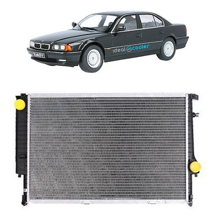 Radiador Bmw 540i 740i 4.0 V8 93/94 Mecânico