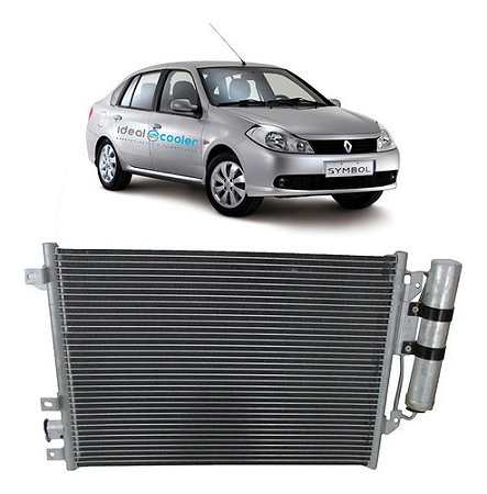 Condensador de Ar Condicionado Renault Symbol