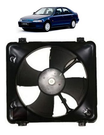 Eletro Ventilador Honda Civic 92 A 00 Condensador