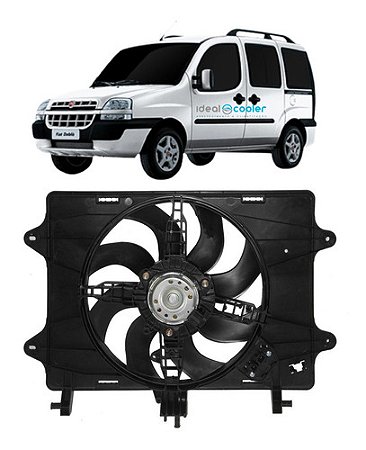 Gmv Eletroventilador Fiat Doblo 01 A 07 Com Resistência