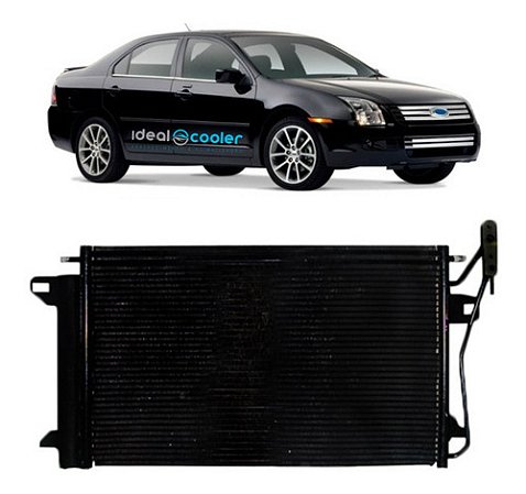 Condensador Ford Fusion 2.5/3.0 2006 Até 2009