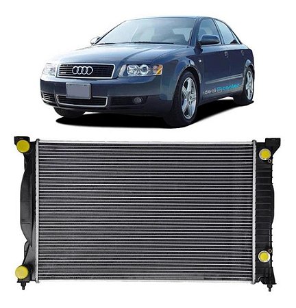 Radiador Audi A4 / A6 / S4 1.8 / 2.0 2000 A 2006 Automático