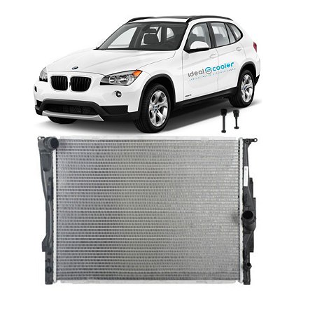 Radiador Bmw X1 Ano 2011 Até 2016 Com Retorno
