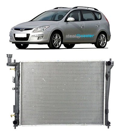 Radiador Hyundai I30 07/13 - Elantra 07/10 - Automático