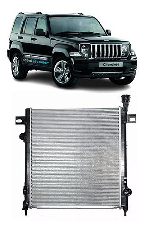 Radiador Jeep Cherokee Sport 3.7 V6 2008 2009 2010 2011 2012