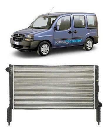 Radiador Fiat Doblô 1.3 Sem Ar - Novo