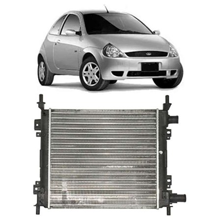 Radiador Água Ka 2000 a 2008 Mahle