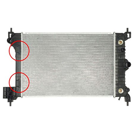 Radiador Água Sonic Tracker 1.6 1.8 Com Ar 2012 2014 a 2016 Mahle