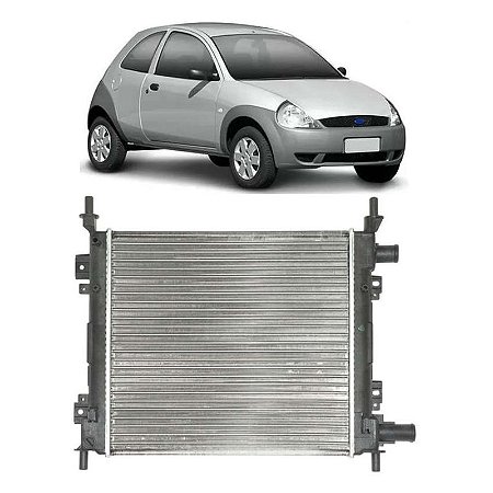Radiador Água Ka 2000 a 2008 Valeo
