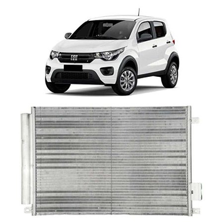 Condensador Fiat Mobi 2017 a 2019 Denso
