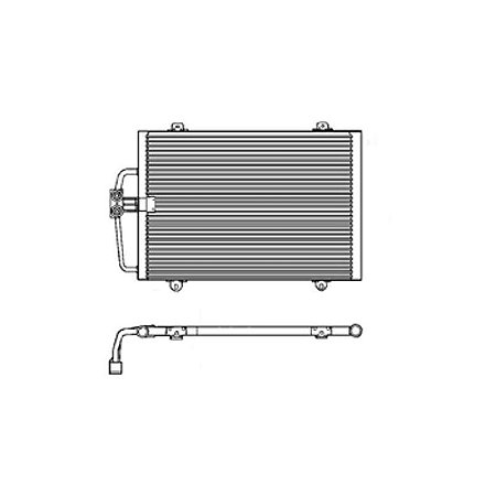 Condensador Renault Megane 1996 a 1999 Valeo