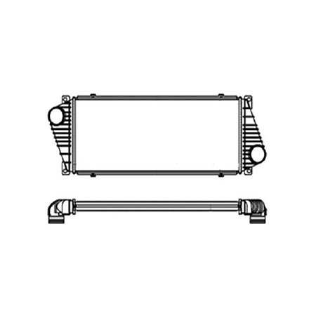Intercooler Mercedes-Benz Sprinter 310 311 312 313 412 1997 a 2012 Com e Sem Ar Notus