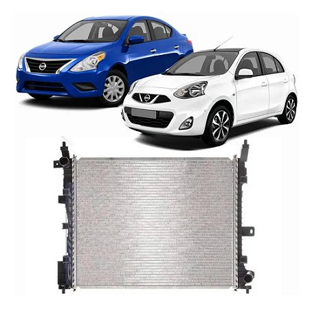 Radiador Nissan March / Versa 2015 A 2020 Com Ar Mahle