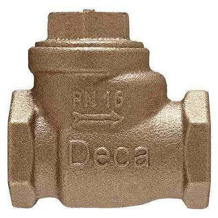 Válvula de Retenção Horizontal Bronze com Portinhola 1/2" - Fig. 049