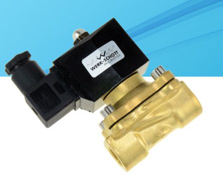 Válvula Solenoide 1'' água, ar, óleos leves e gás