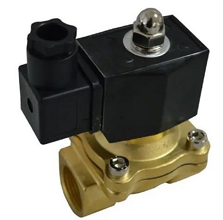 Válvula solenoide 1'' Vapor até 180 graus