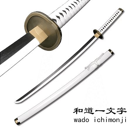 Espada One Piece Wadou Ichimonji + Suporte E Lubruficante