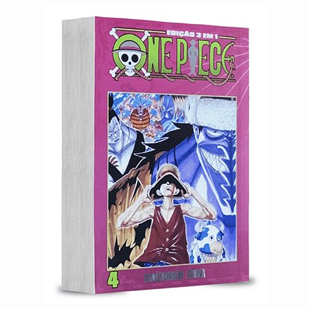 Mangá One Piece - 3 em 1 Volume 4