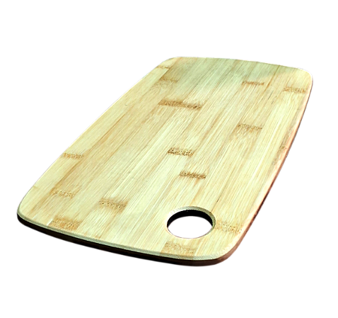 Tábua de Cozinha Retangular - 19 x 35 cm - Bambu